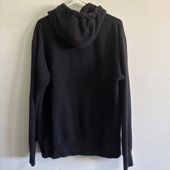 Fox Racing Black Paint Splatter Graphic Pullover Sweatshirt Mens Large - Picture 4 of 4